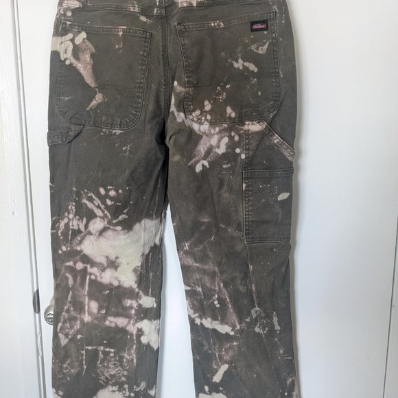 bleach splattered cargo dickies - Picture 2 of 4